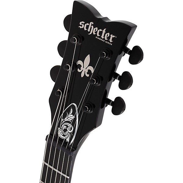 Schecter Guitar Research Solo-II Przym Palladium Electric Guitar Gloss Black