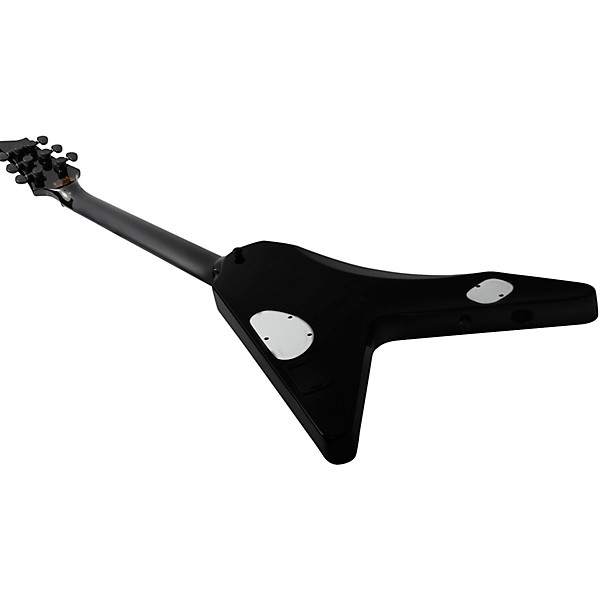 Schecter Guitar Research V-1 Przym Palladium Electric Guitar Gloss Black