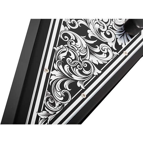 Schecter Guitar Research V-1 Przym Palladium Electric Guitar Gloss Black