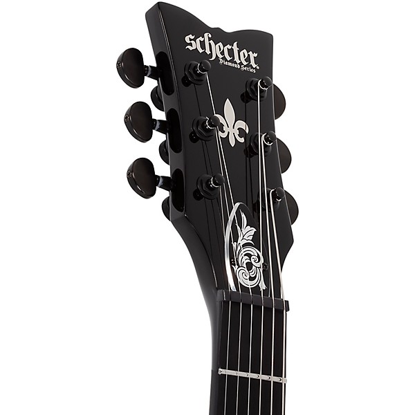 Schecter Guitar Research Solo-II Przym Palladium Left Handed Electric Guitar Gloss Black