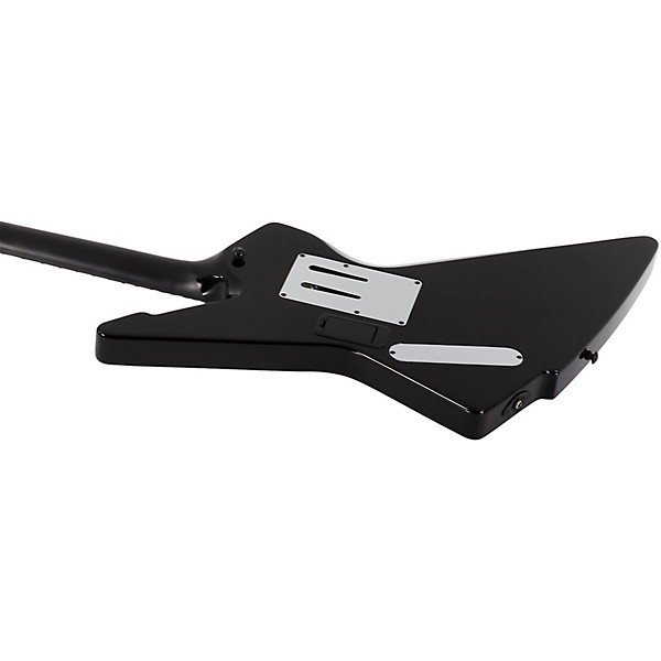 Schecter Guitar Research E-1 FR Przym Palladium Electric Guitar Gloss Black