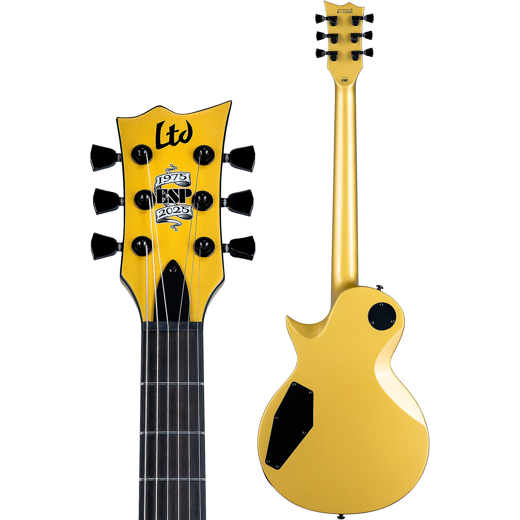 ESP LTD EC-2025 50th Anniversary Electric Guitar Metallic Gold