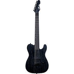 Open Box ESP LTD TE-1007B Electric Guitar Level 1 Black Blast