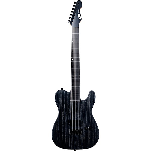 Open Box ESP LTD TE-1007B Electric Guitar Level 1 Black Blast