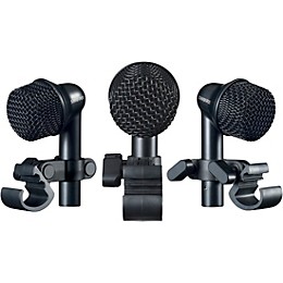 Shure Nexadyne Tom Mic, XLR, Black, 3 Pack Black