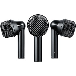 Shure Nexadyne Tom Mic, XLR, Black, 3 Pack Black