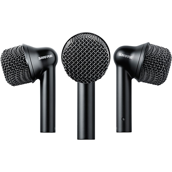 Shure Nexadyne Tom Mic, XLR, Black, 3 Pack Black