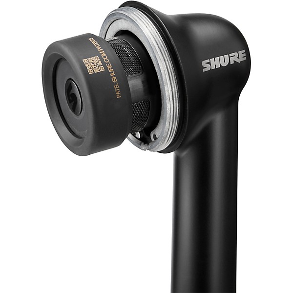 Shure Nexadyne Tom Mic, XLR, Black Black