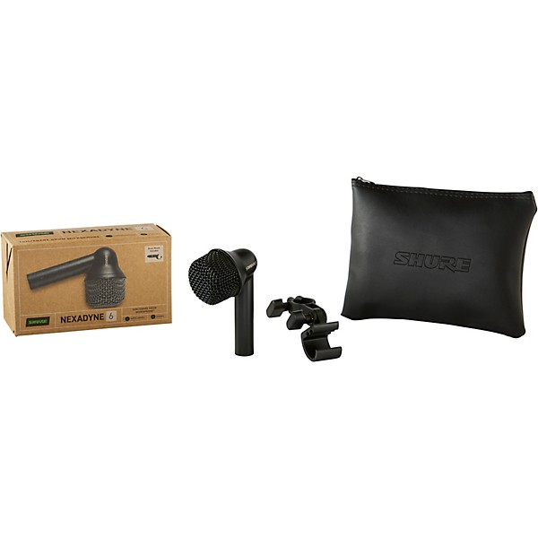 Shure Nexadyne Tom Mic, XLR, Black Black