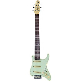 Traveler Guitar Travelcaster Deluxe Electric Travel Guitar Olympic White