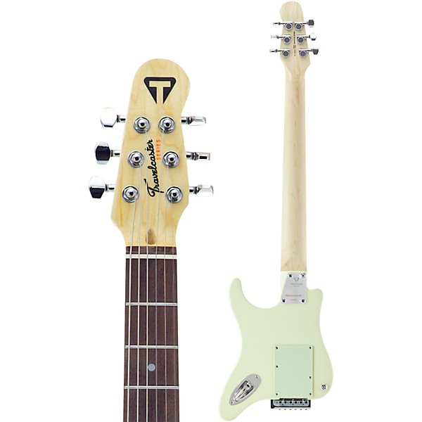 Traveler Guitar Travelcaster Deluxe Electric Travel Guitar Olympic White