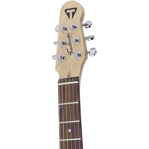 Traveler Guitar Travelcaster Deluxe Electric Travel Guitar Olympic White