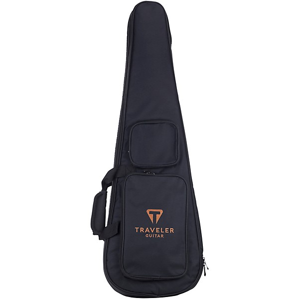 Traveler Guitar Travelcaster Deluxe Electric Travel Guitar Olympic White