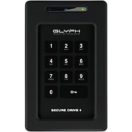 Glyph SecureDrive+ Professional Encrypted Hard Drive with Keypad 1 TB