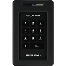 Glyph SecureDrive+ Professional Encrypted Hard Drive with Keypad 4 TB
