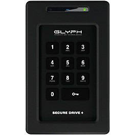Glyph SecureDrive+ Professional Encrypted Hard Drive with Keypad 5 TB