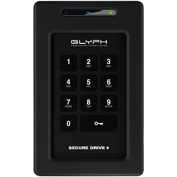Glyph SecureDrive+ Professional Encrypted Hard Drive with Keypad 5 TB