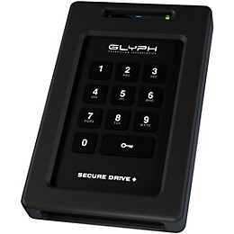 Glyph SecureDrive+ Professional Encrypted Hard Drive with Keypad 5 TB