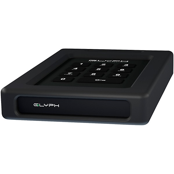 Glyph SecureDrive+ Professional Encrypted Hard Drive with Keypad 5 TB