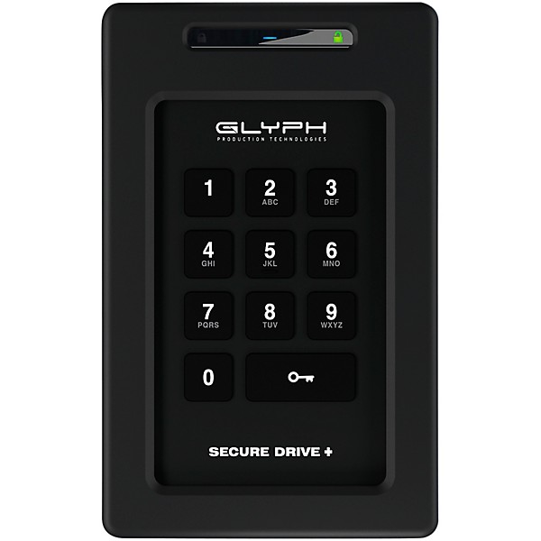 Glyph SecureDrive+ Professional Encrypted SSD with Keypad 8 TB