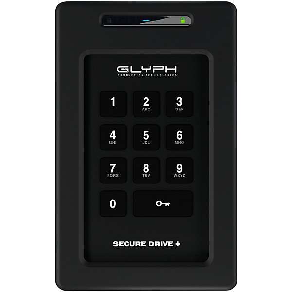 Glyph SecureDrive+ Professional Encrypted SSD with Keypad 2 TB