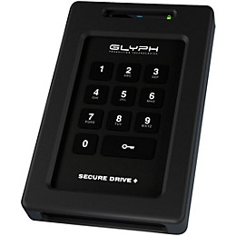 Glyph SecureDrive+ Professional Encrypted SSD with Keypad 2 TB