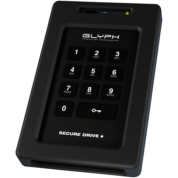Glyph SecureDrive+ Professional Encrypted SSD with Keypad 2 TB