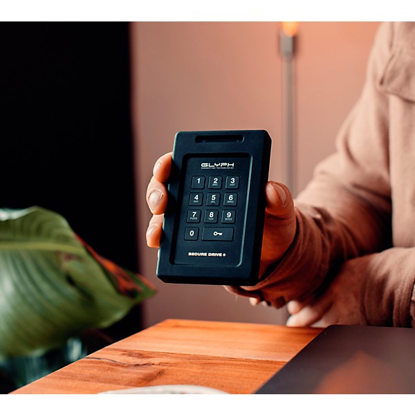 Glyph SecureDrive+ Professional Encrypted SSD with Keypad 2 TB