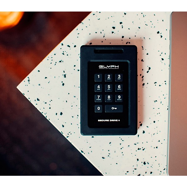 Glyph SecureDrive+ Professional Encrypted SSD with Keypad 2 TB