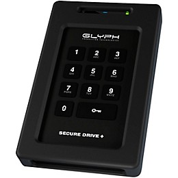 Glyph SecureDrive+ Professional Encrypted SSD with Keypad 4 TB