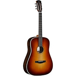 Alvarez LDR70e Herringbone 12-Fret Laureate Series Dreadnought Acoustic-Electric Guitar Sunset