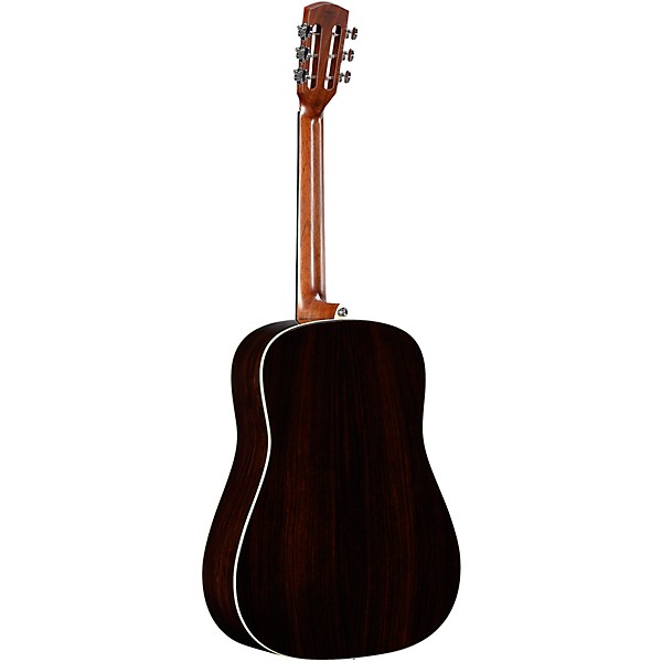 Alvarez LDR70e Herringbone 12-Fret Laureate Series Dreadnought Acoustic-Electric Guitar Sunset