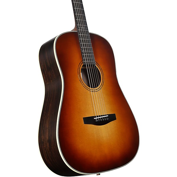Alvarez LDR70e Herringbone 12-Fret Laureate Series Dreadnought Acoustic-Electric Guitar Sunset