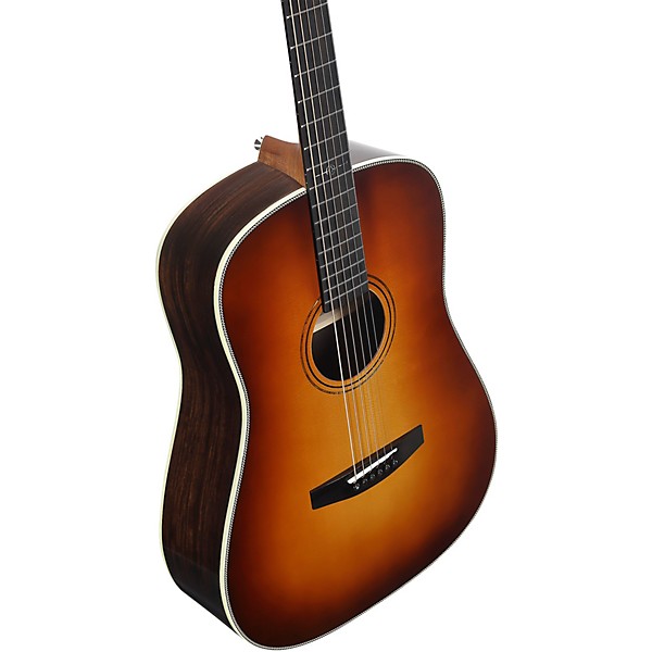 Alvarez LDR70e Herringbone 12-Fret Laureate Series Dreadnought Acoustic-Electric Guitar Sunset