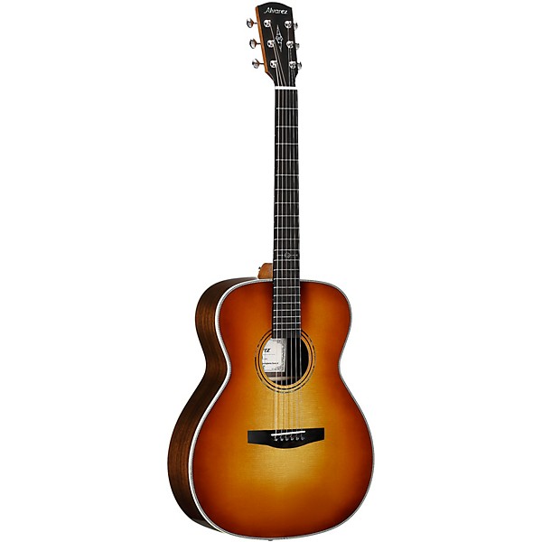 Open Box Alvarez LF70e Herringbone Laureate Series Folk-OM Acoustic-Electric Guitar Level 2 Sunset 197881330439