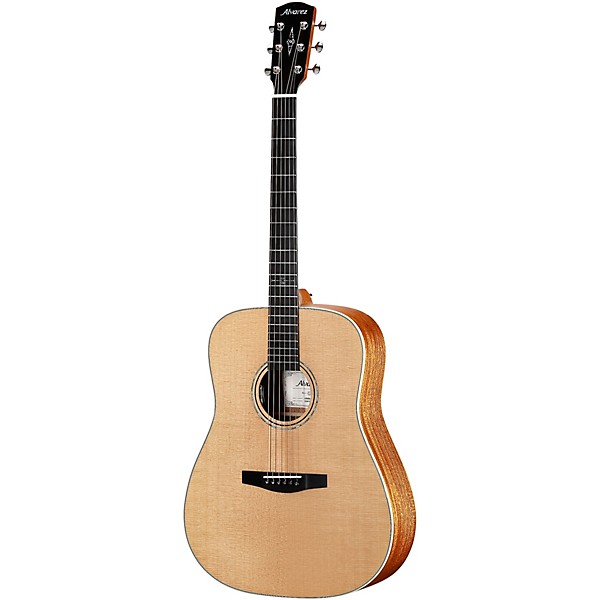 Alvarez LD60e Laureate Series Dreadnought Acoustic-Electric Guitar Natural