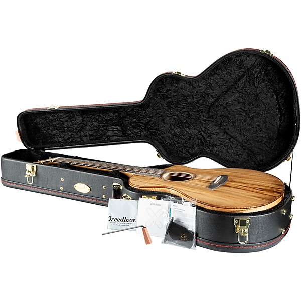 Breedlove Oregon All Solid Myrtlewood Concert Acoustic-Electric Guitar Natural