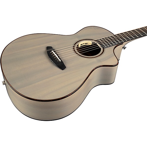 Breedlove Oregon All Solid Myrtlewood Limited-Edition Concert Acoustic-Electric Guitar Permafrost