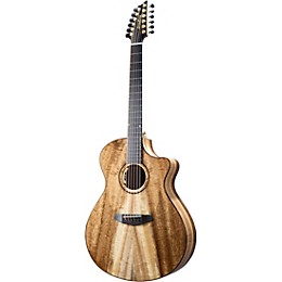 Breedlove Oregon 12-String All Solid Myrtlewood Special-Edition Dreadnought Concerto Acoustic-Electric Guitar Natural