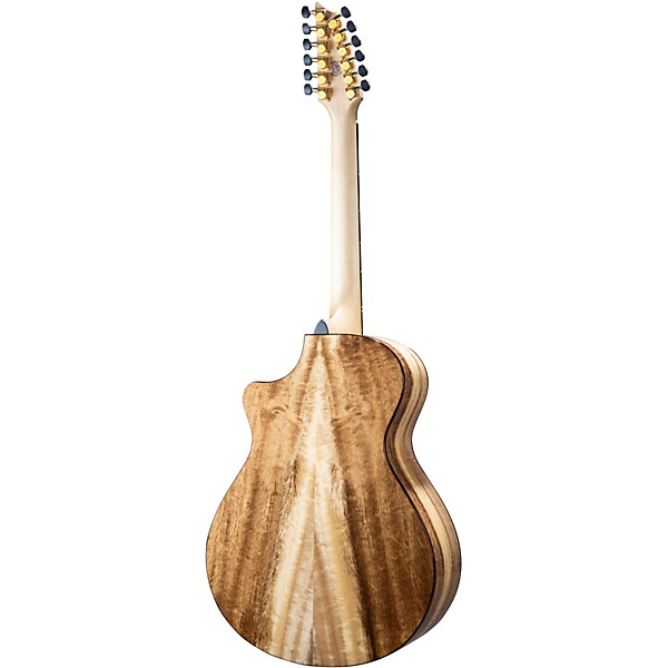 Breedlove Oregon 12-String All Solid Myrtlewood Special-Edition Dreadnought Concerto Acoustic-Electric Guitar Natural