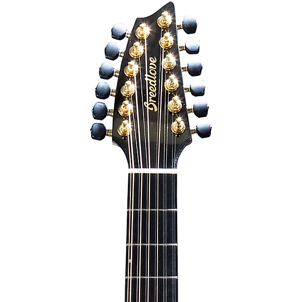 Breedlove Oregon 12-String All Solid Myrtlewood Special-Edition Dreadnought Concerto Acoustic-Electric Guitar Natural