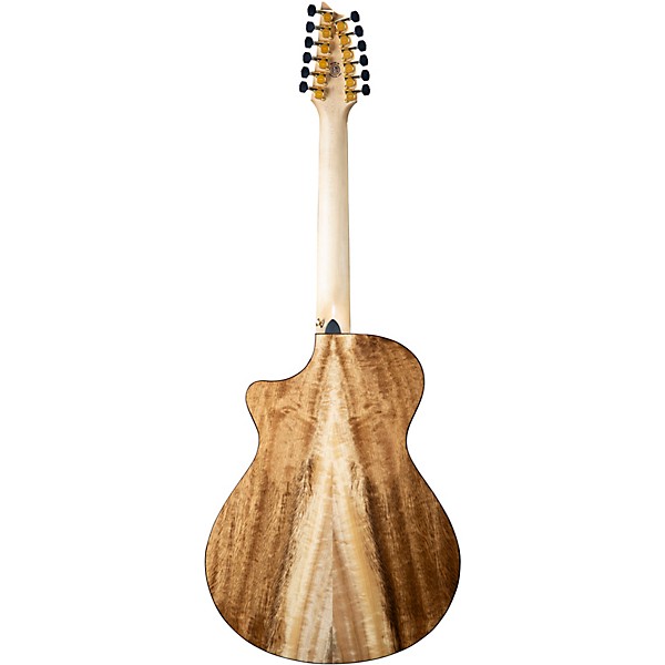 Breedlove Oregon 12-String All Solid Myrtlewood Special-Edition Dreadnought Concerto Acoustic-Electric Guitar Natural