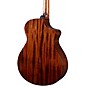 Breedlove Discovery Spruce-Mahogany Left-Handed Concert Acoustic-Electric Guitar Edge Burst