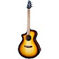 Breedlove Discovery Spruce-Mahogany Left-Handed Concert Acoustic-Electric Guitar Edge Burst