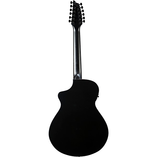 Open Box Breedlove Discovery Double Course 12-String Spruce-Mahogany Concert Acoustic-Electric Guitar Level 2 Satin Black ...