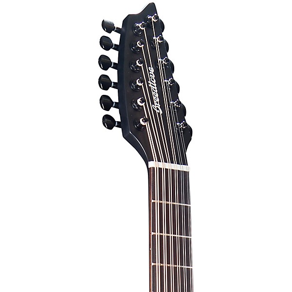 Open Box Breedlove Discovery Double Course 12-String Spruce-Mahogany Concert Acoustic-Electric Guitar Level 2 Satin Black ...