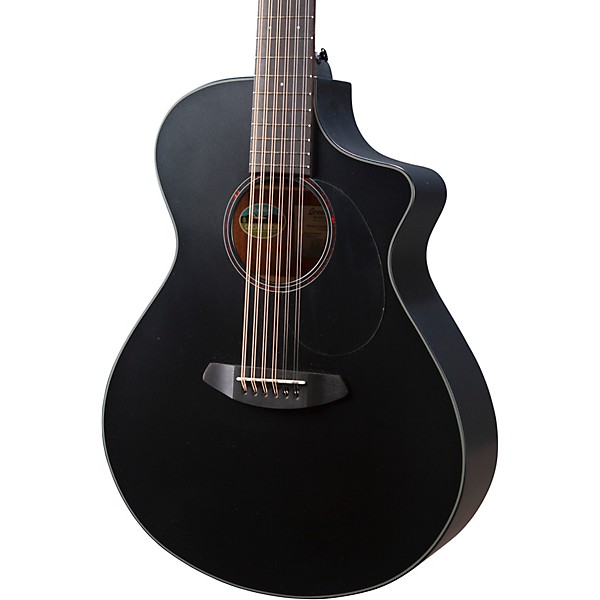 Open Box Breedlove Discovery Double Course 12-String Spruce-Mahogany Concert Acoustic-Electric Guitar Level 2 Satin Black ...