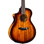 Breedlove Pursuit Exotic All Myrtlewood Left-Handed Concert Acoustic-Electric Guitar Tiger's Eye thumbnail