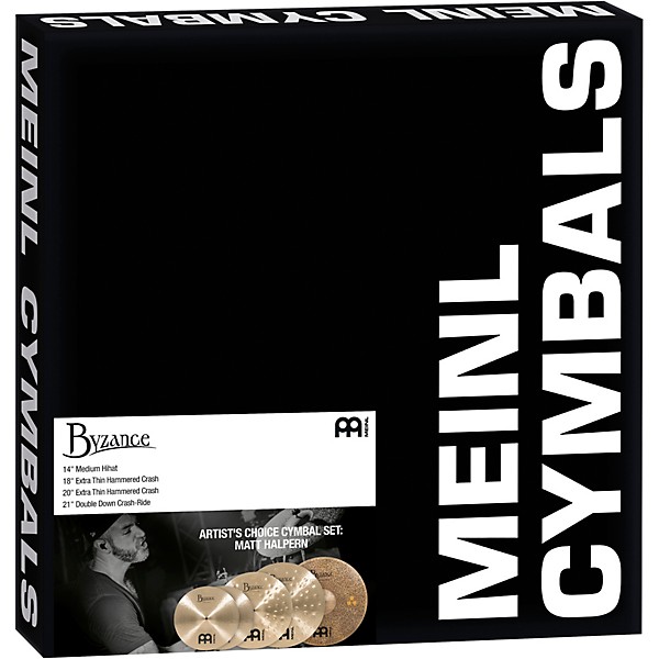 MEINL Byzance Artists Choice Cymbal Set: Matt Halpern
