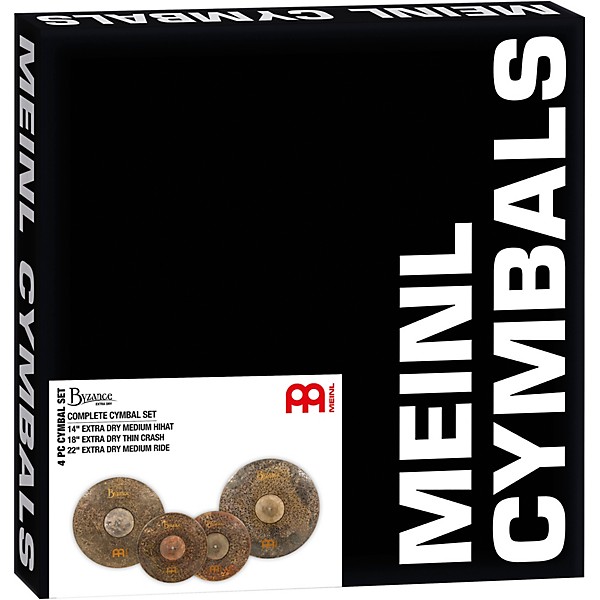 MEINL Byzance Extra Dry Complete Cymbal Set